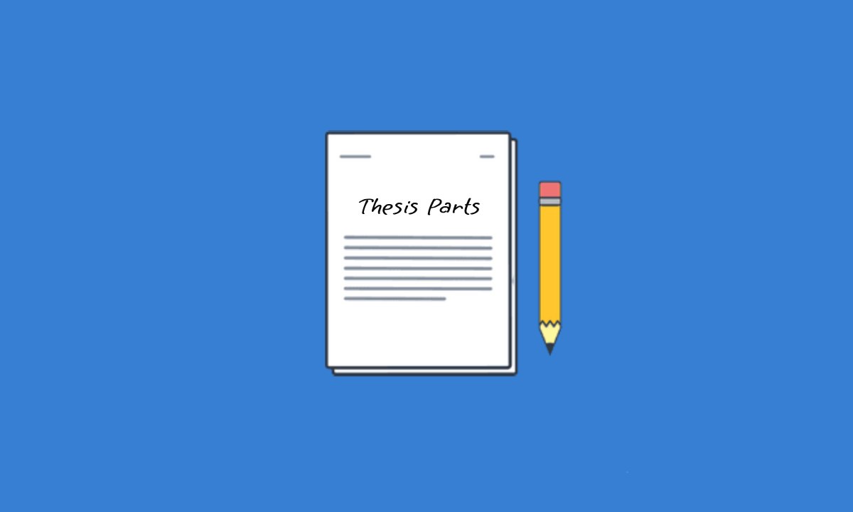 what are the different parts of a thesis